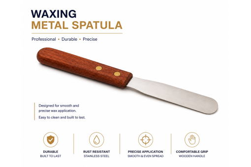 Waxing Metal Spatula