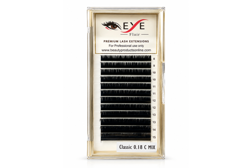 Premium Mink C Curl 0.18 Mix 8-15mm