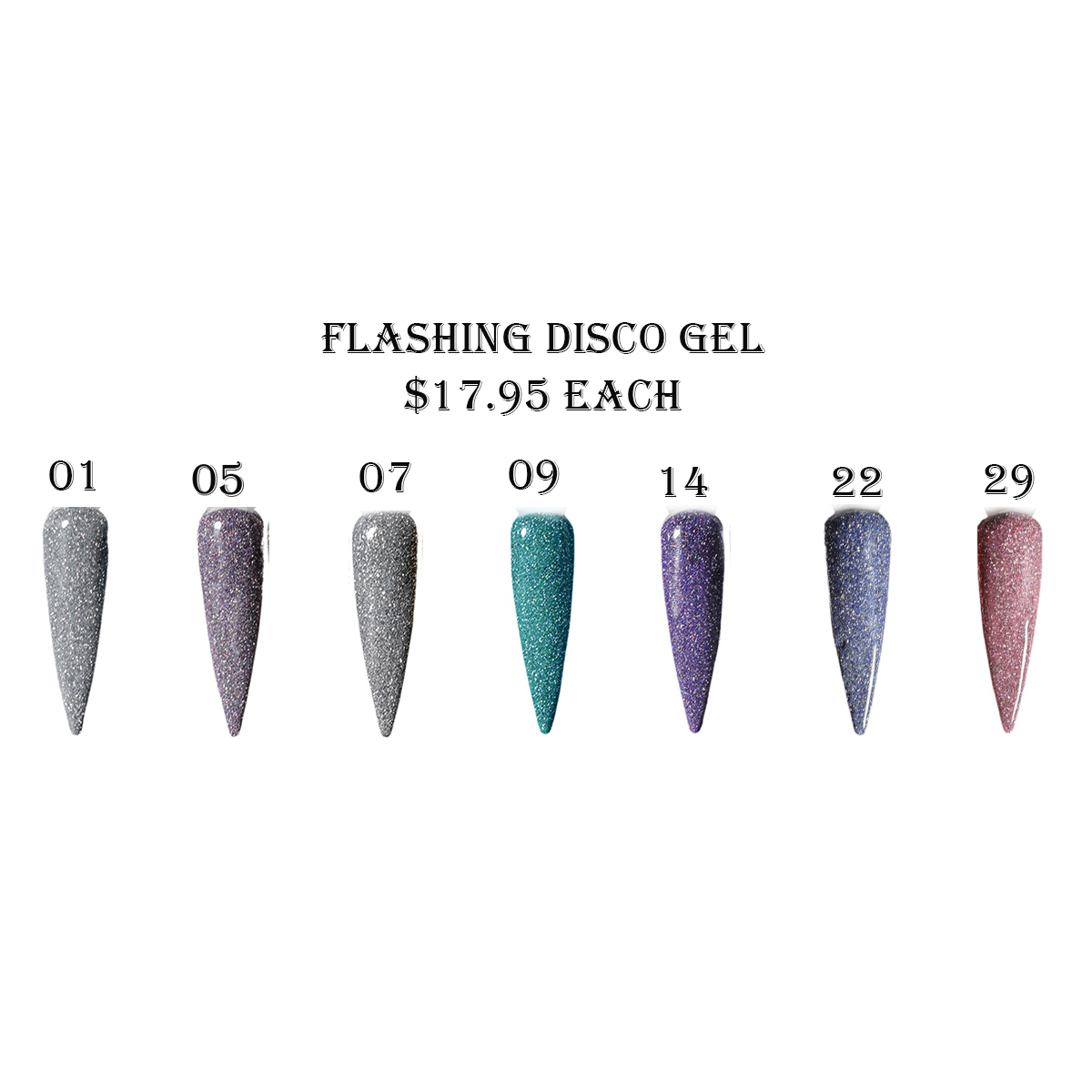 Flashing Disco Gel – Beauty Products Online