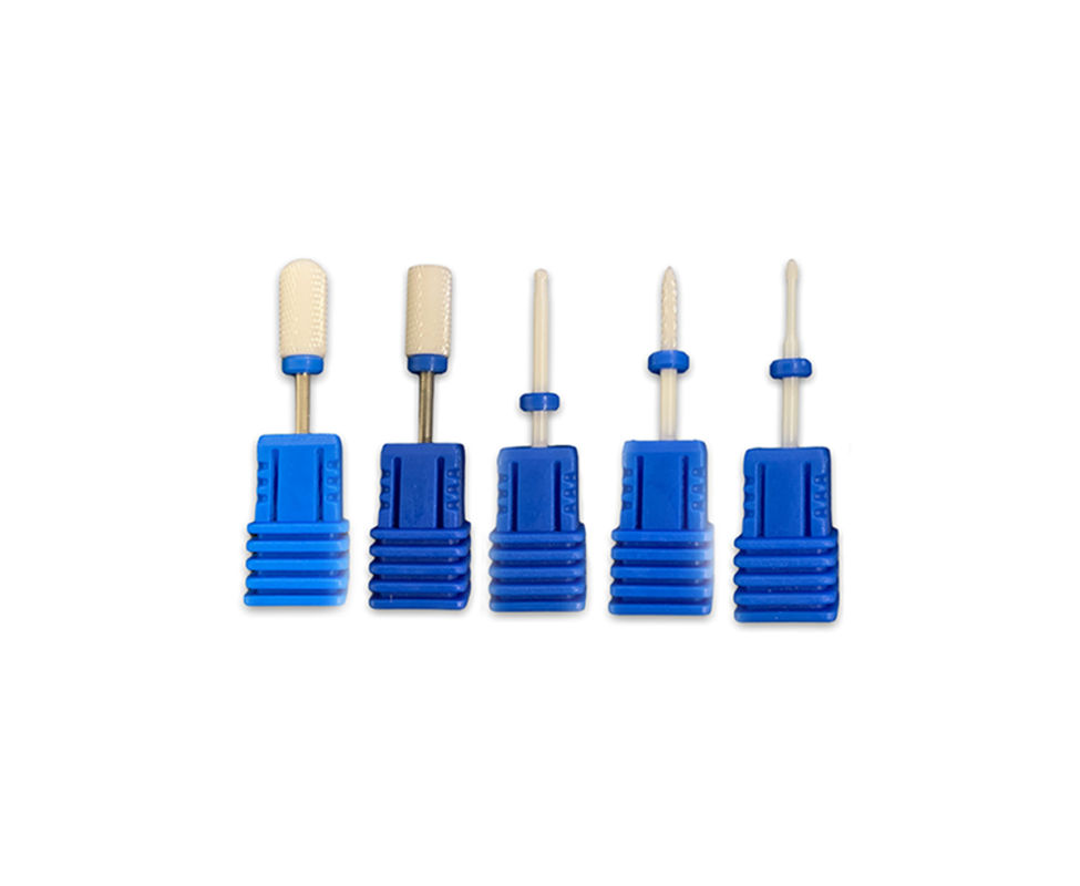 Ceramic Nail Art Drill Bits Kit (5pcs) Beauty Products Online